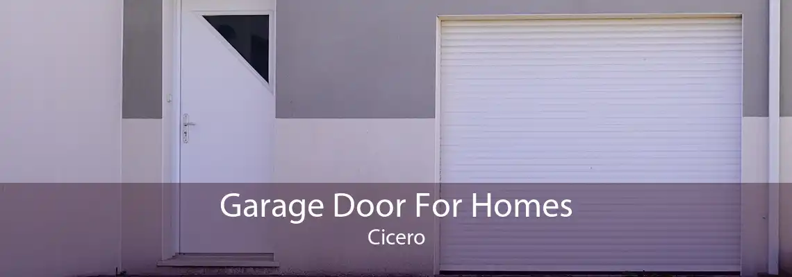 Garage Door For Homes Cicero