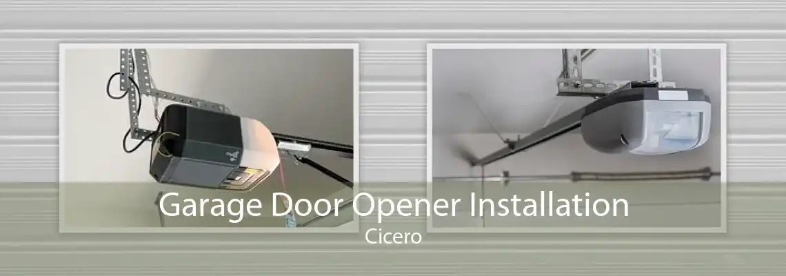Garage Door Opener Installation Cicero