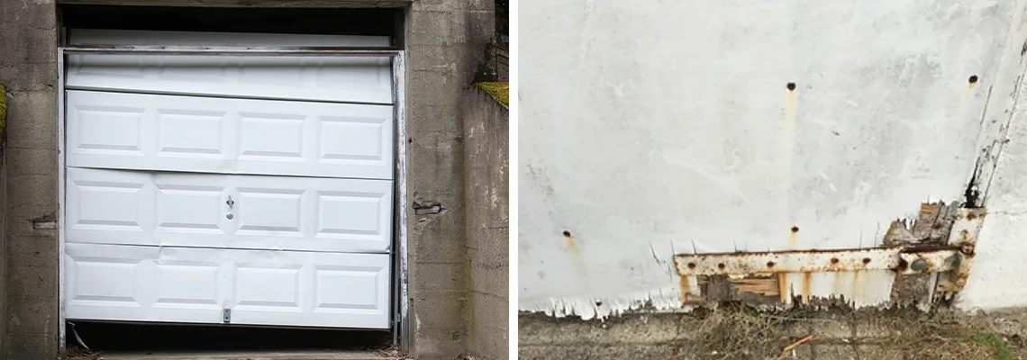 Rotten Commercial Garage Door Repair in Cicero