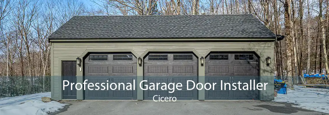 Professional Garage Door Installer Cicero