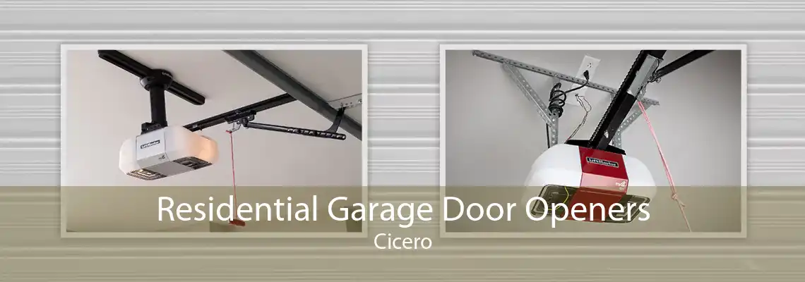 Residential Garage Door Openers Cicero