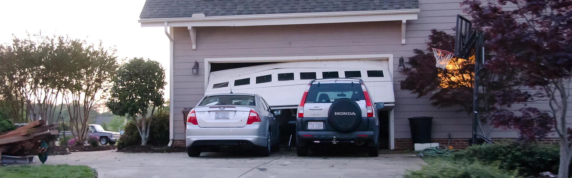Car Drove Into Garage Door Cicero, Illinois Car Drove Into Garage Door Repair