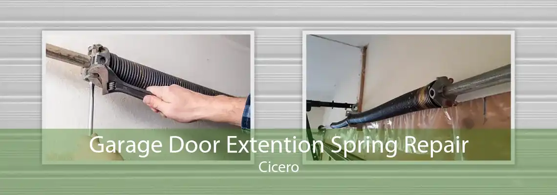 Garage Door Extention Spring Repair Cicero