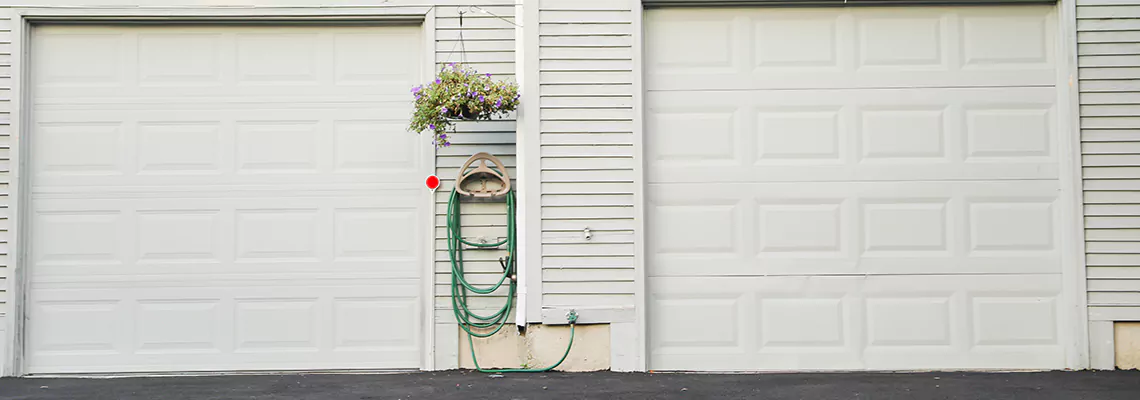 Sectional Garage Door Dropped Down Repair in Cicero