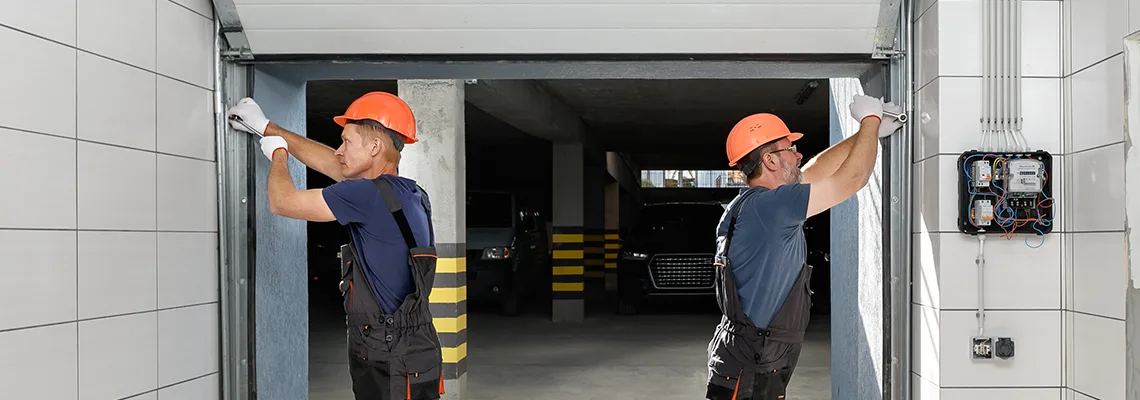 Wooden Garage Door Frame Repair in Cicero